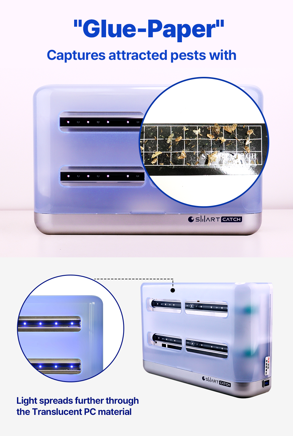 Indoor insect trap Smart Catch ALPHA UV LED