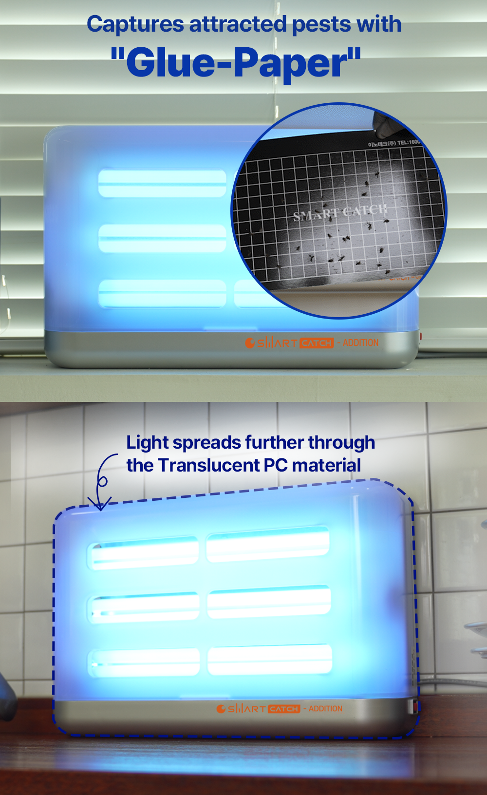 Indoor insect trap Smart Catch Addition