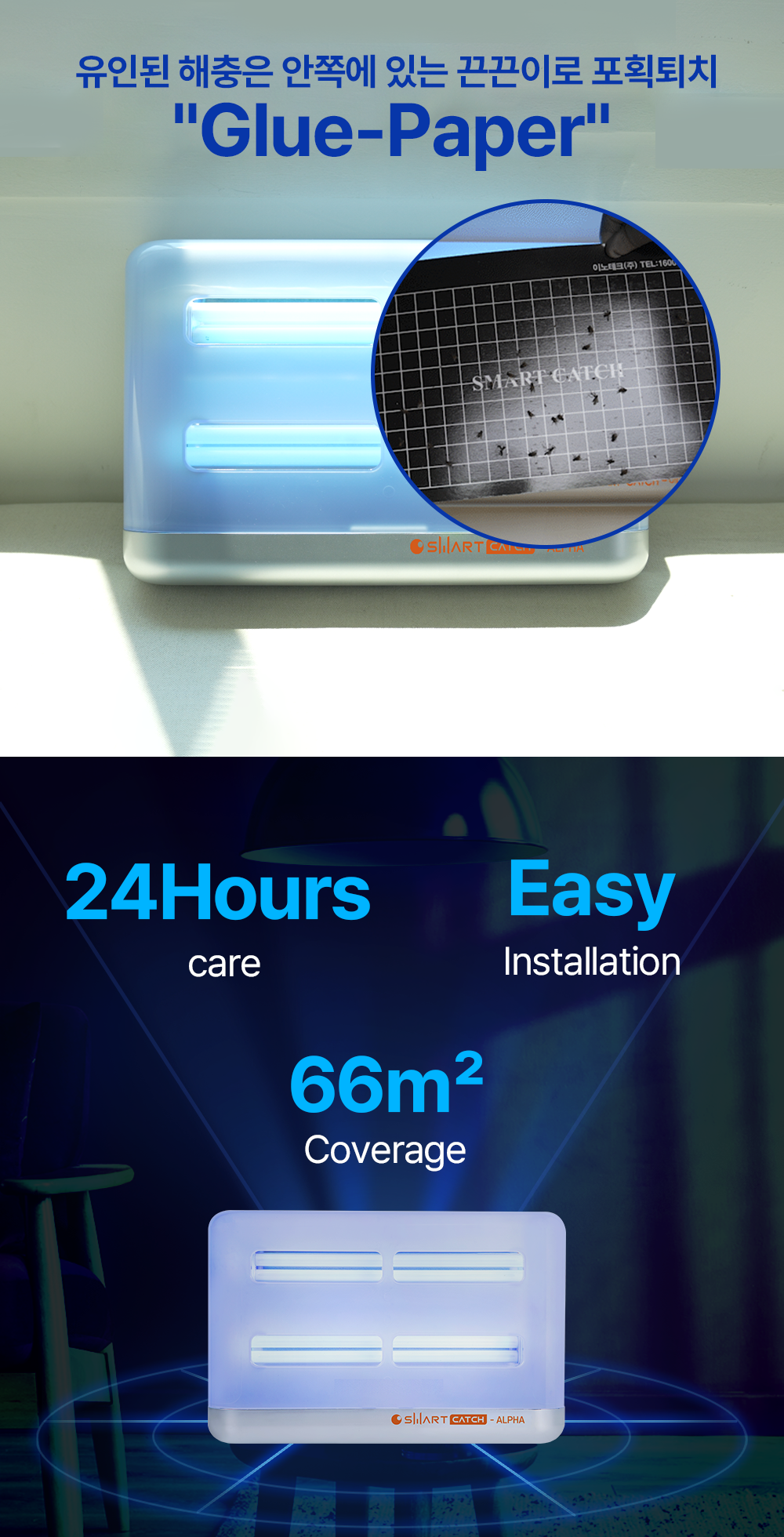 Indoor insect trap SmartCatch Alpha