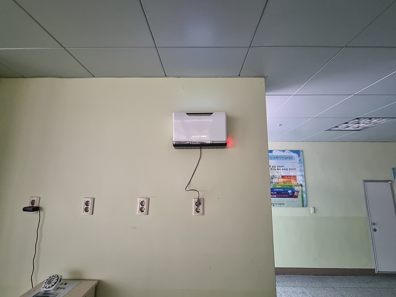 인천전자마이스터고등학교 기숙사 실내용포충기